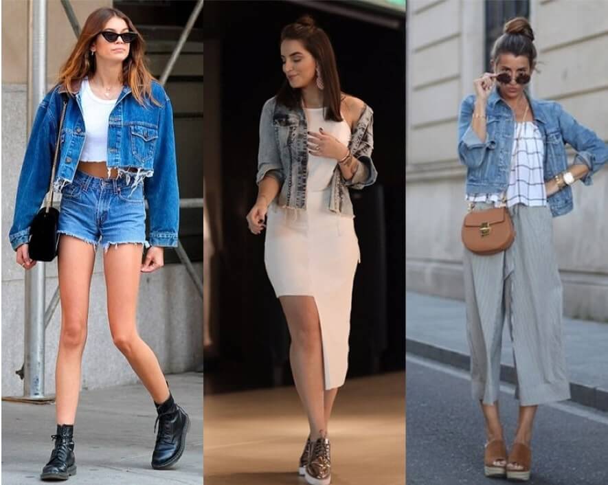 jaqueta jeans feminina curta customizada