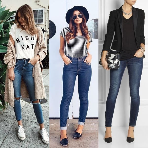 Calça jeans skinny